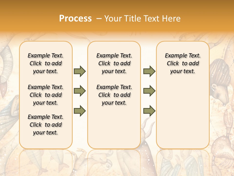 Lion Scales Sign PowerPoint Template