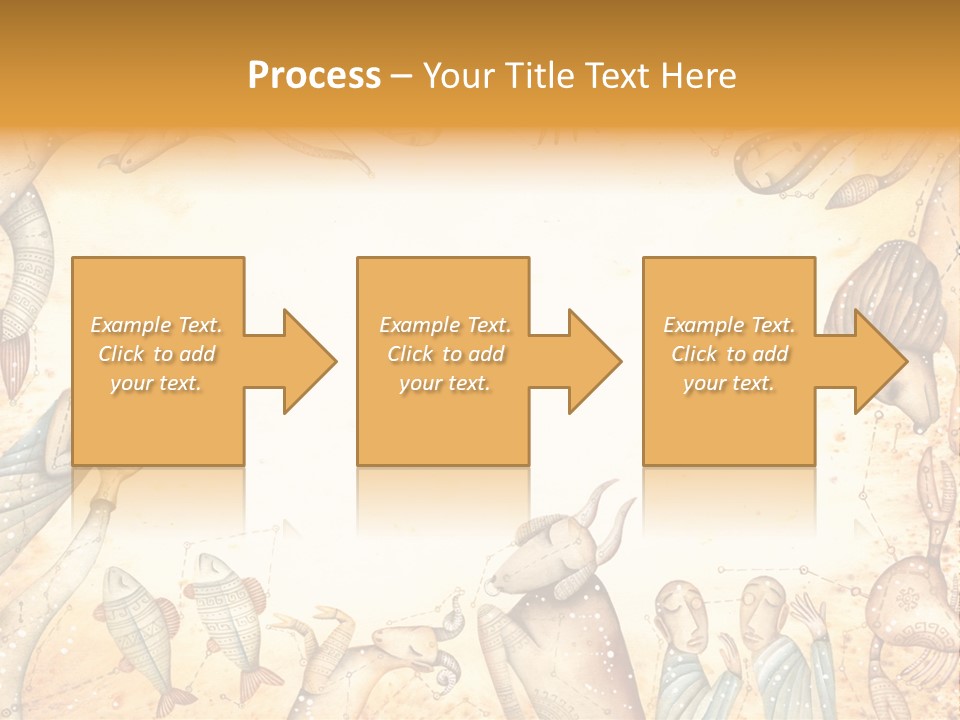 Lion Scales Sign PowerPoint Template