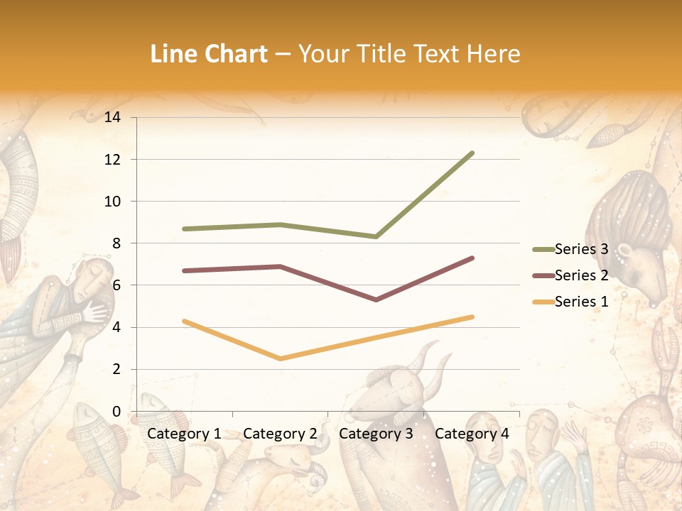 Lion Scales Sign PowerPoint Template