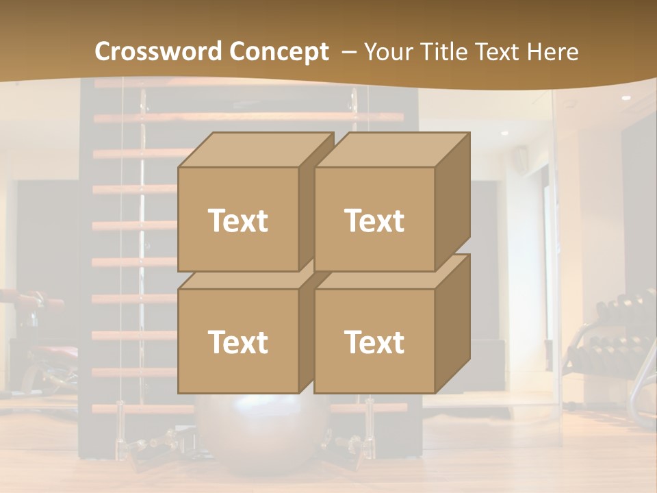 Arm Workout Sport PowerPoint Template