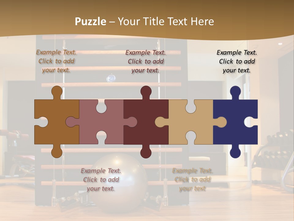 Arm Workout Sport PowerPoint Template