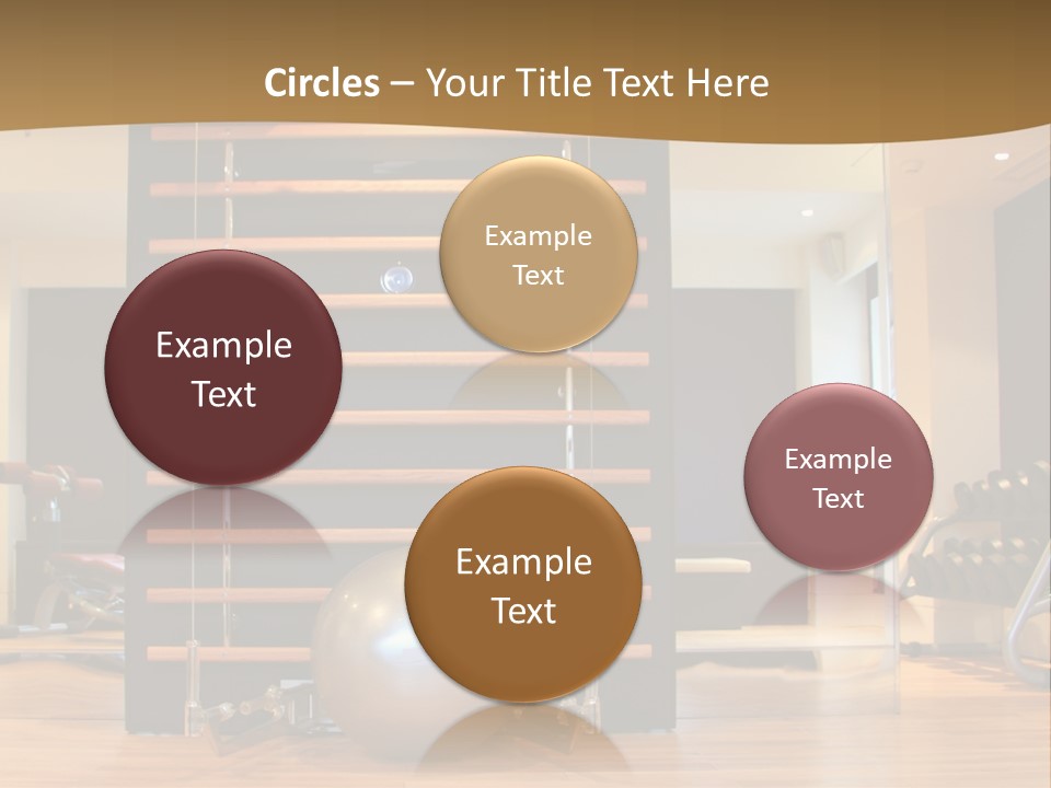 Arm Workout Sport PowerPoint Template