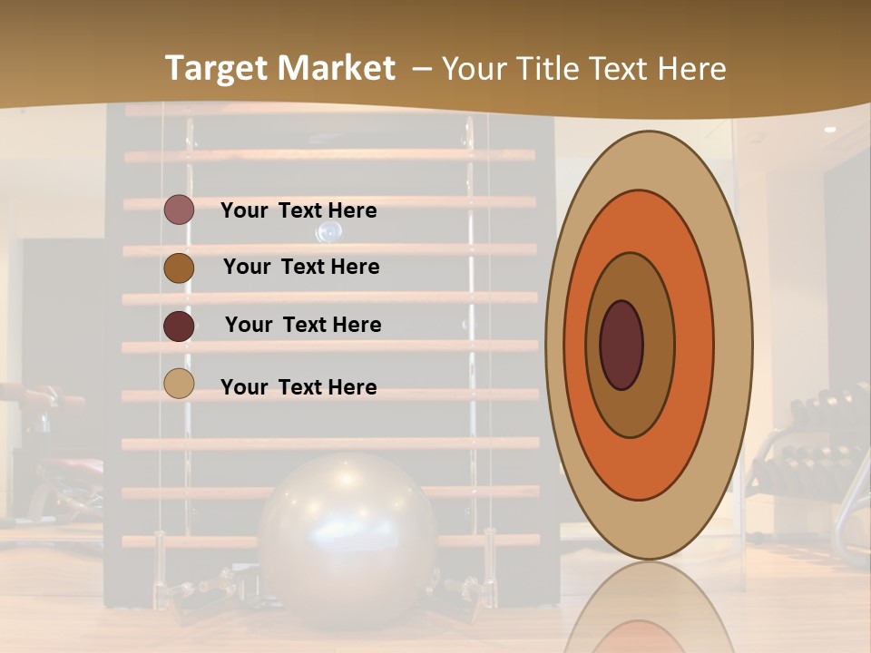 Arm Workout Sport PowerPoint Template