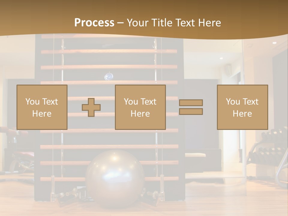 Arm Workout Sport PowerPoint Template