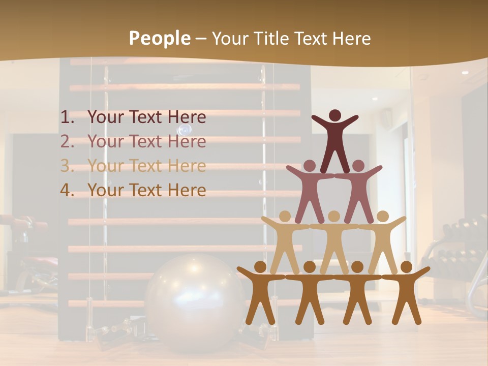 Arm Workout Sport PowerPoint Template