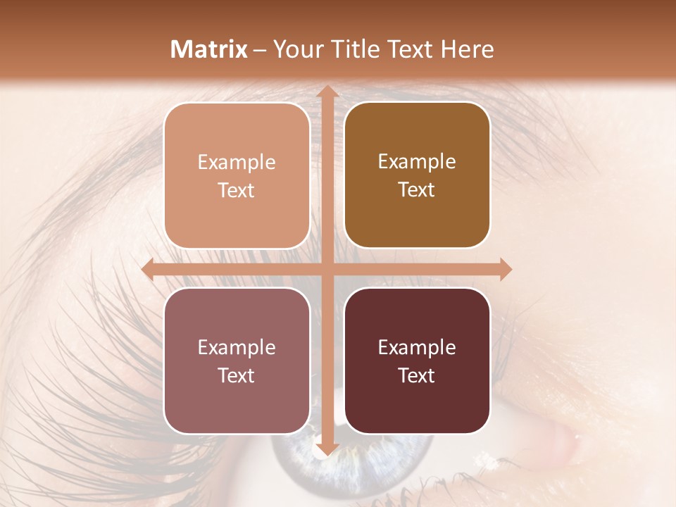 Eye Vision Young PowerPoint Template