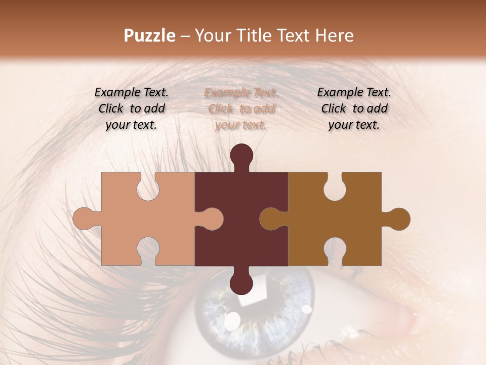 Eye Vision Young PowerPoint Template