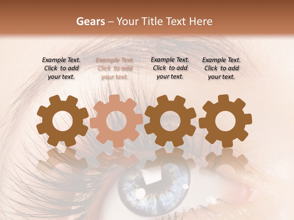 Eye Vision Young PowerPoint Template