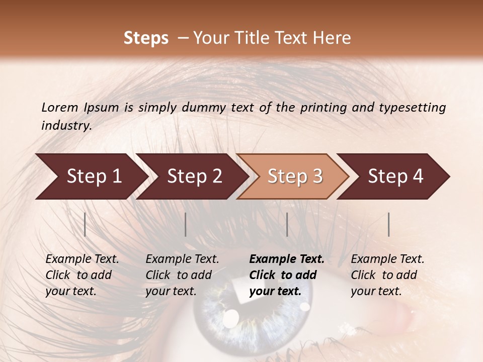 Eye Vision Young PowerPoint Template