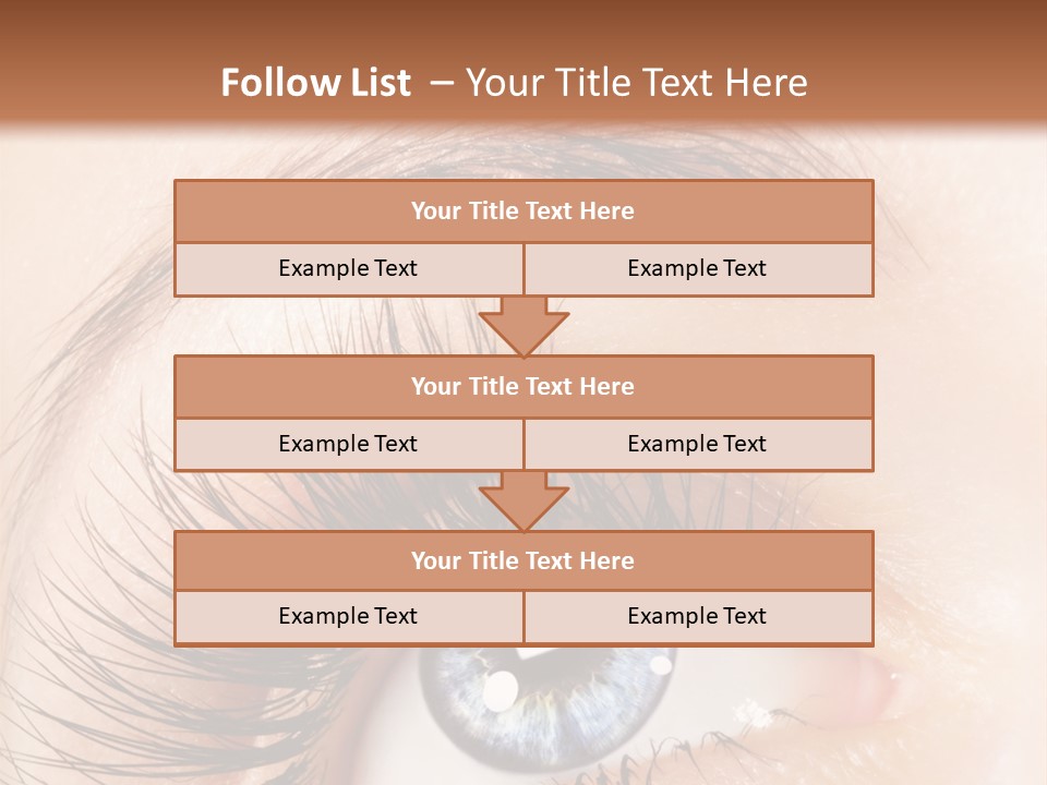 Eye Vision Young PowerPoint Template
