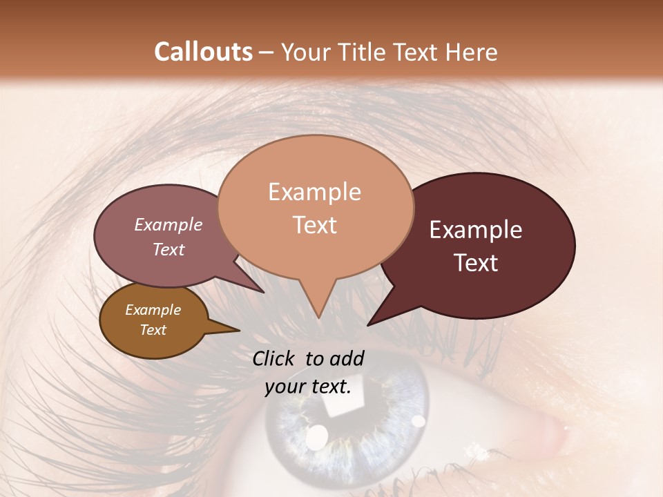 Eye Vision Young PowerPoint Template