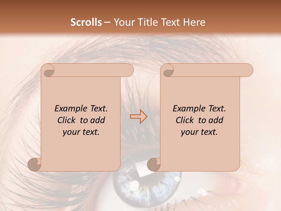 Eye Vision Young PowerPoint Template