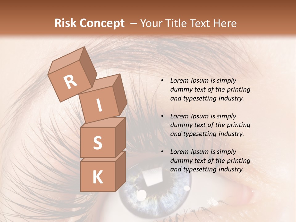 Eye Vision Young PowerPoint Template