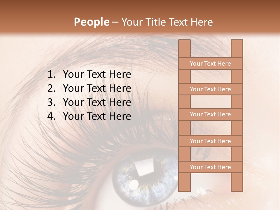 Eye Vision Young PowerPoint Template