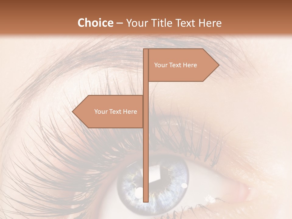 Eye Vision Young PowerPoint Template