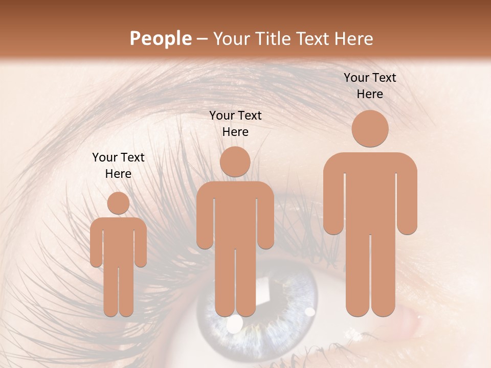 Eye Vision Young PowerPoint Template