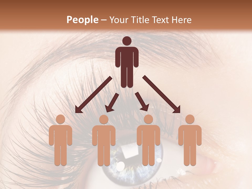 Eye Vision Young PowerPoint Template