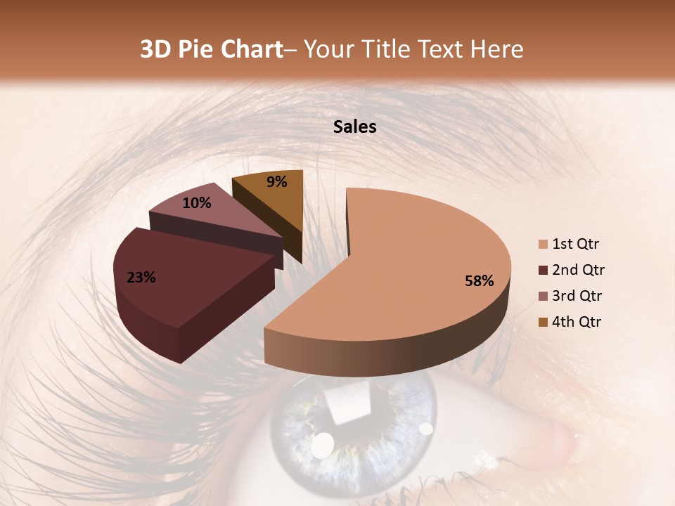 Eye Vision Young PowerPoint Template
