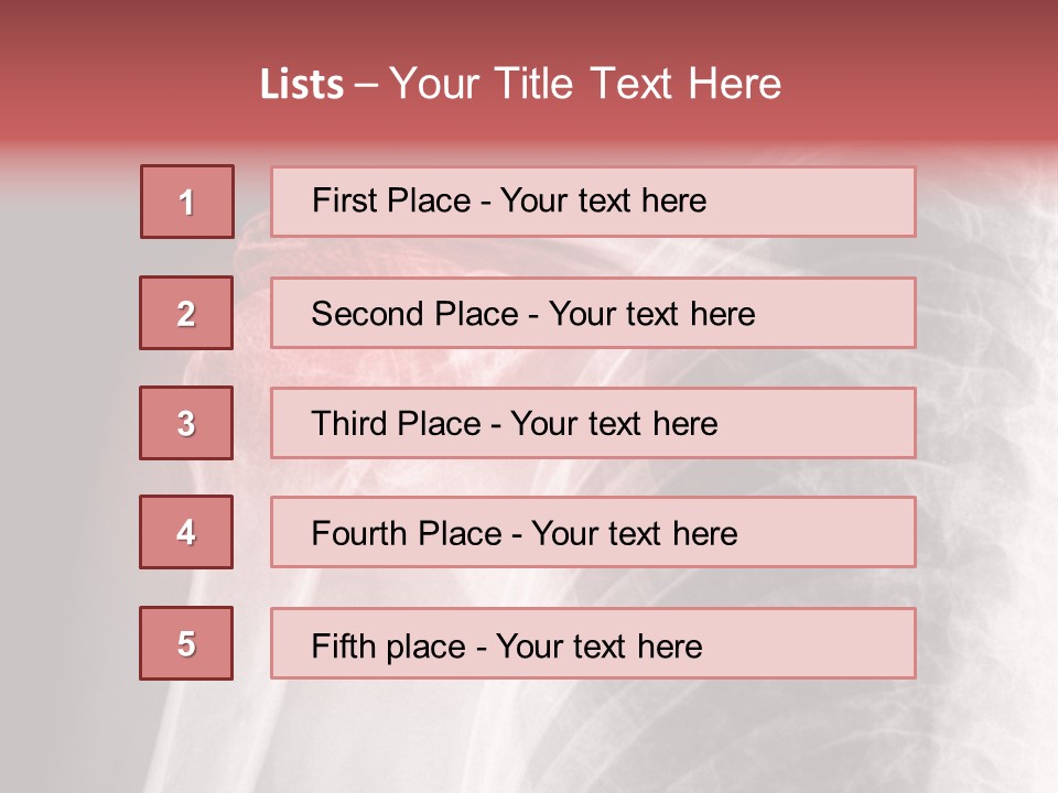 Injury Surgery Biology PowerPoint Template
