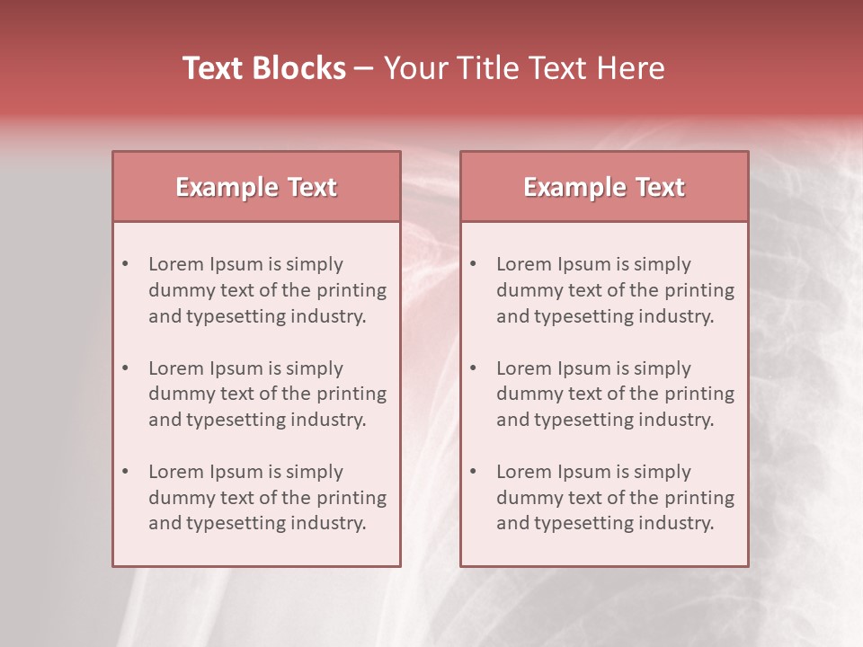 Injury Surgery Biology PowerPoint Template