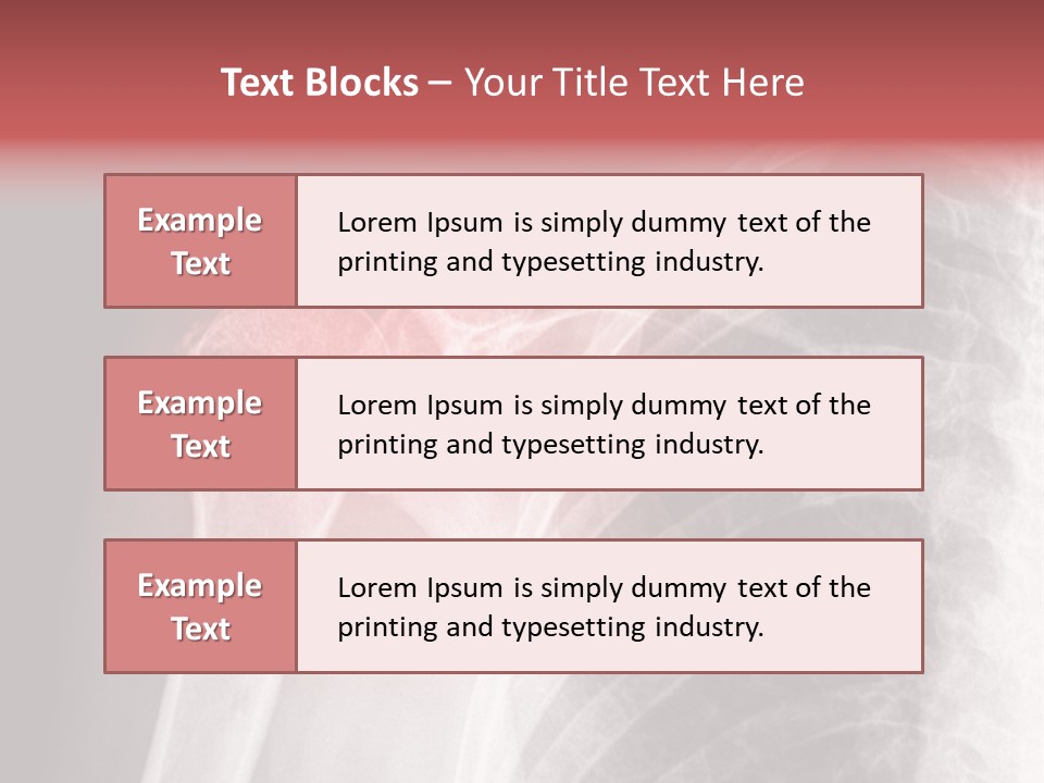 Injury Surgery Biology PowerPoint Template