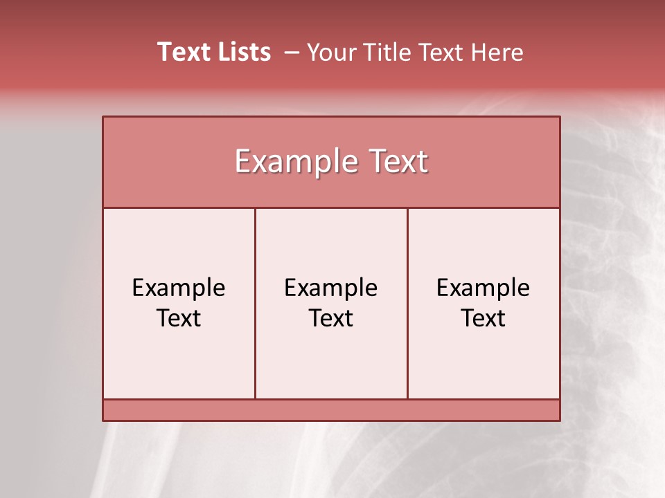 Injury Surgery Biology PowerPoint Template