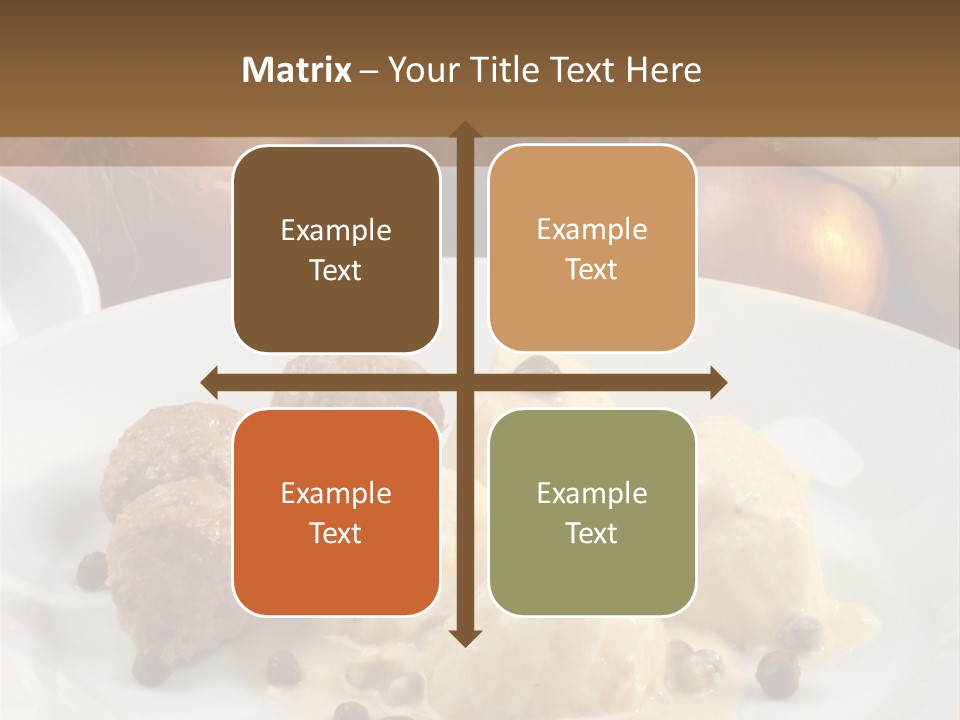 Grill Beef Meat PowerPoint Template