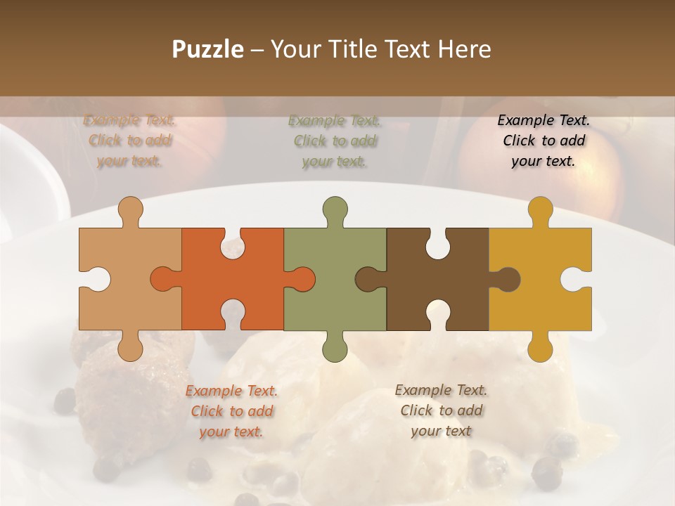 Grill Beef Meat PowerPoint Template