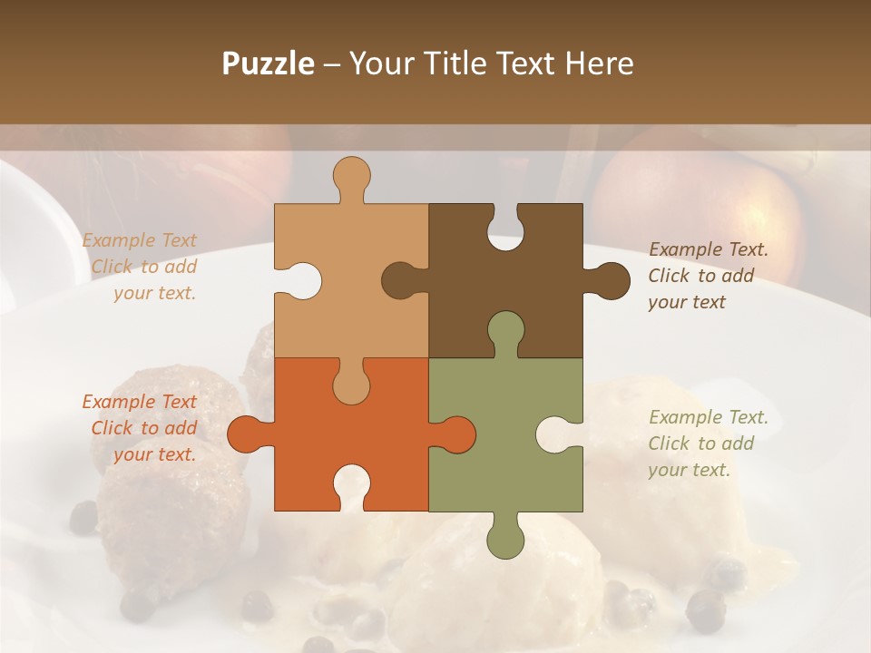 Grill Beef Meat PowerPoint Template