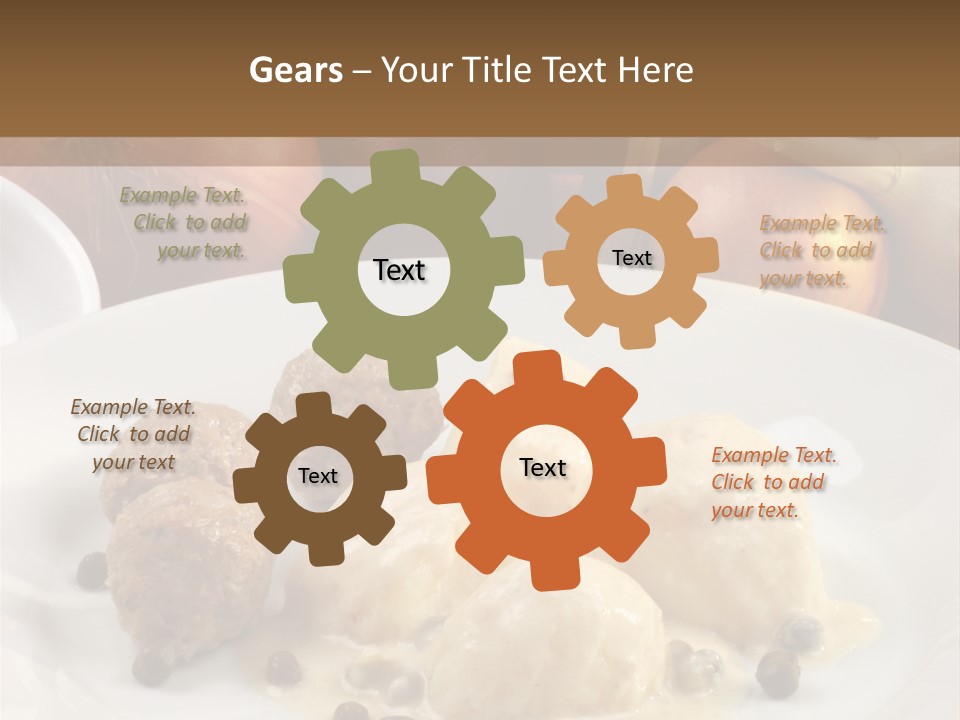 Grill Beef Meat PowerPoint Template