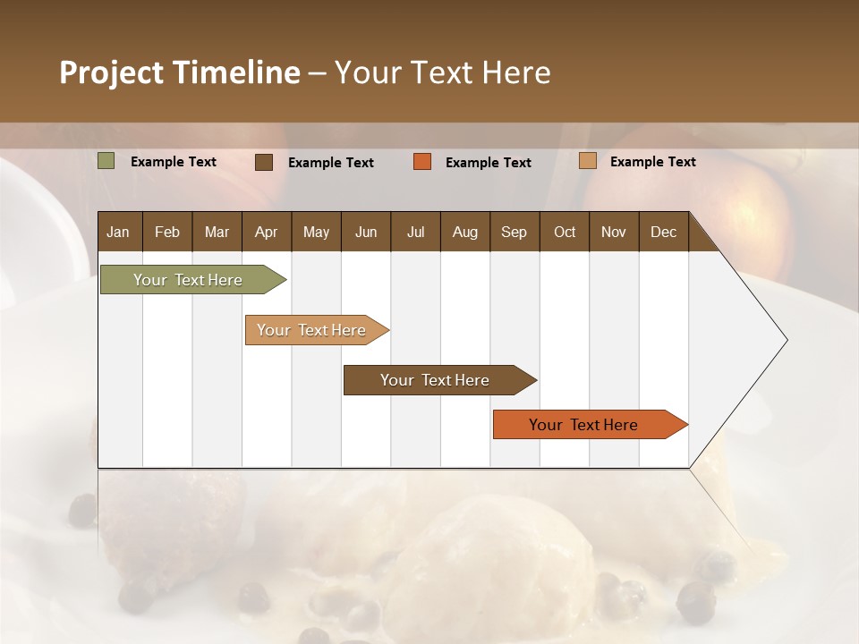 Grill Beef Meat PowerPoint Template