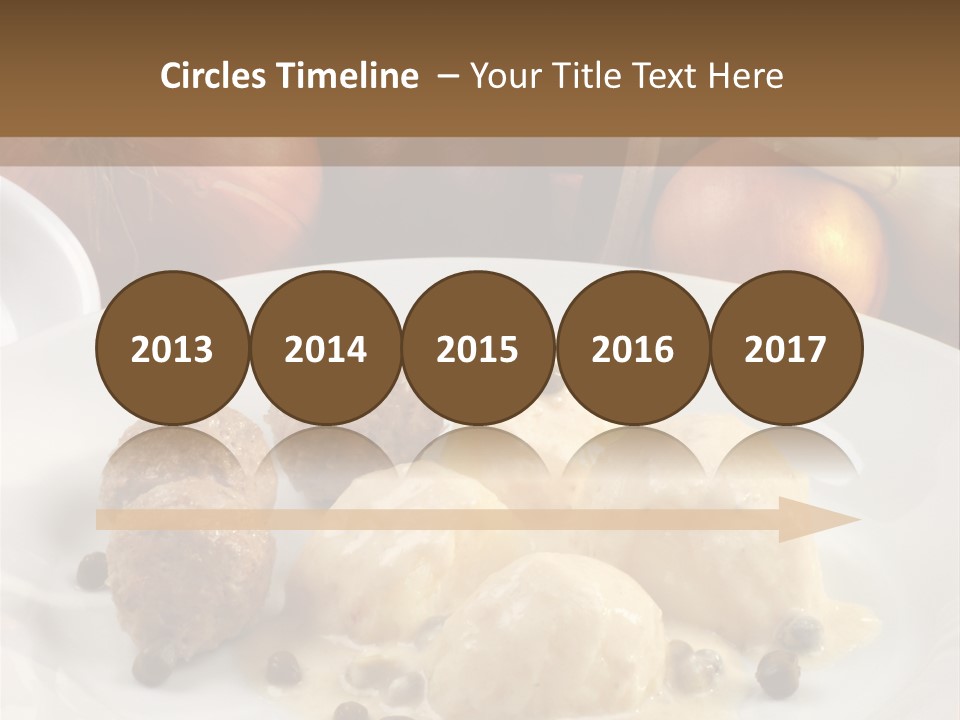 Grill Beef Meat PowerPoint Template