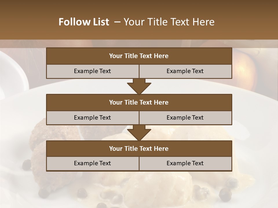 Grill Beef Meat PowerPoint Template