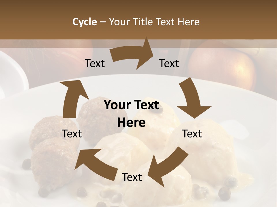 Grill Beef Meat PowerPoint Template