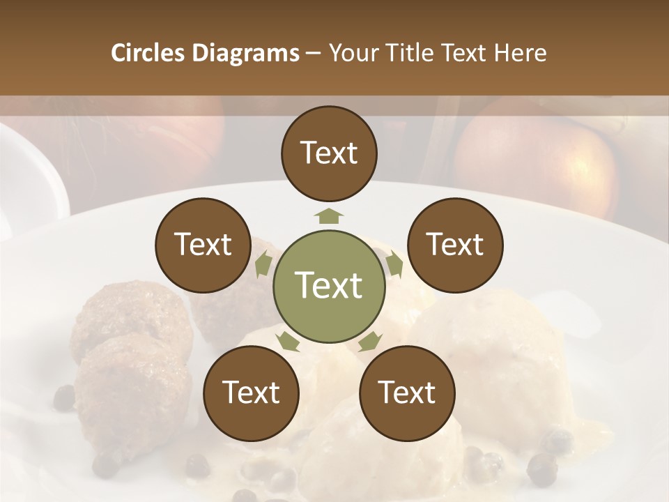 Grill Beef Meat PowerPoint Template