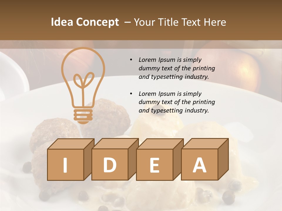 Grill Beef Meat PowerPoint Template