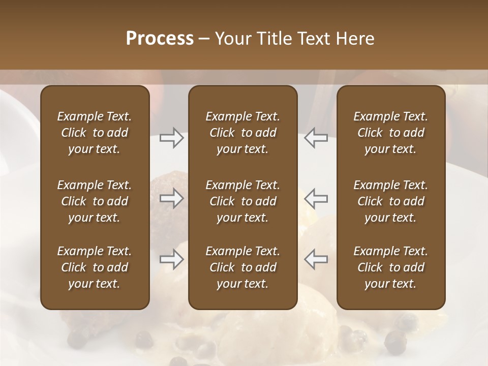 Grill Beef Meat PowerPoint Template