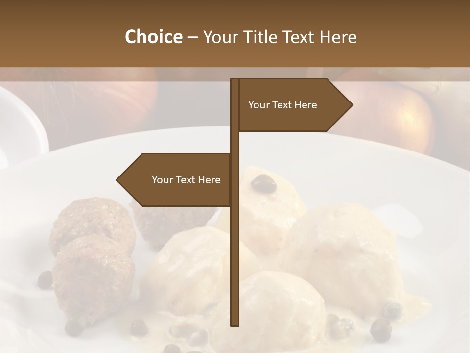 Grill Beef Meat PowerPoint Template