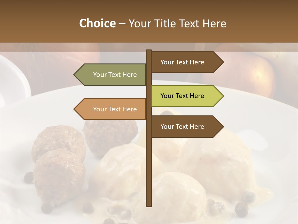 Grill Beef Meat PowerPoint Template