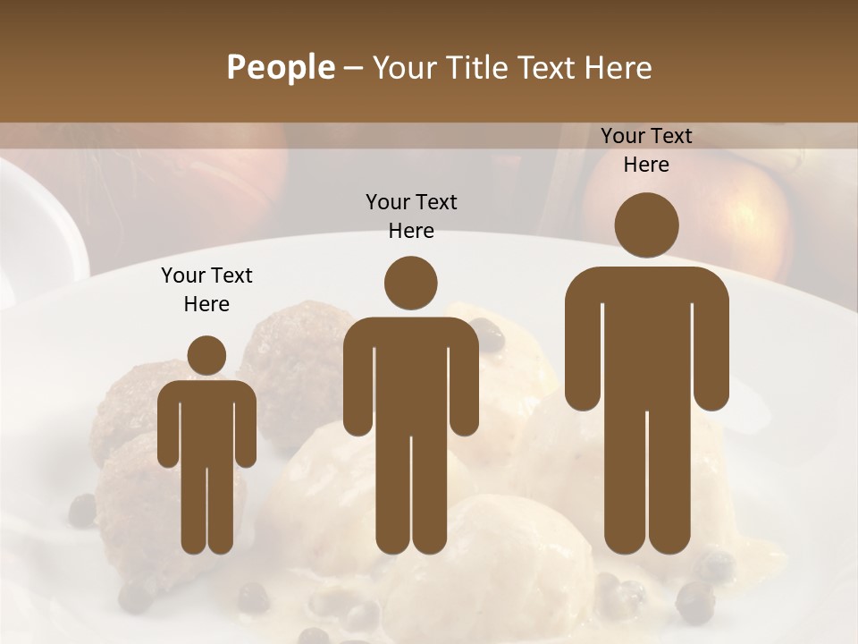 Grill Beef Meat PowerPoint Template