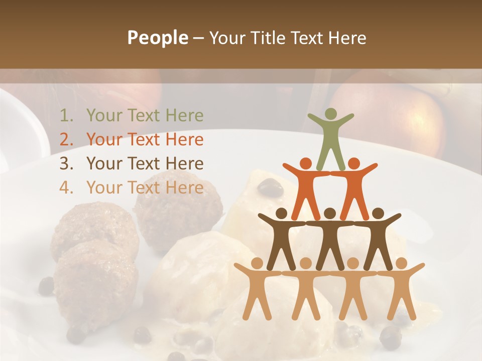 Grill Beef Meat PowerPoint Template