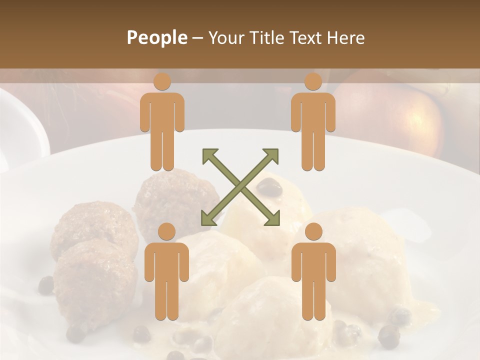 Grill Beef Meat PowerPoint Template