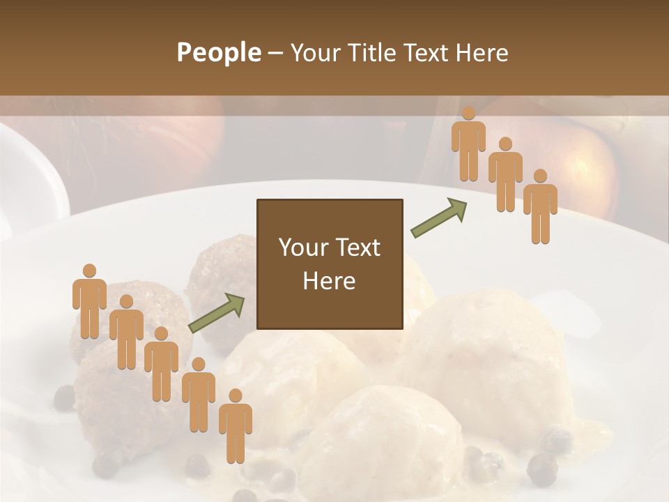 Grill Beef Meat PowerPoint Template