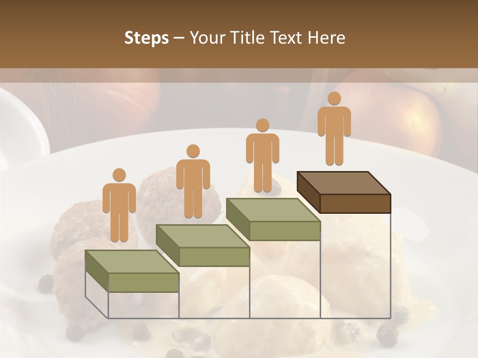 Grill Beef Meat PowerPoint Template