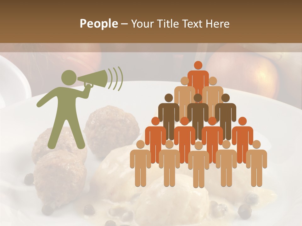 Grill Beef Meat PowerPoint Template