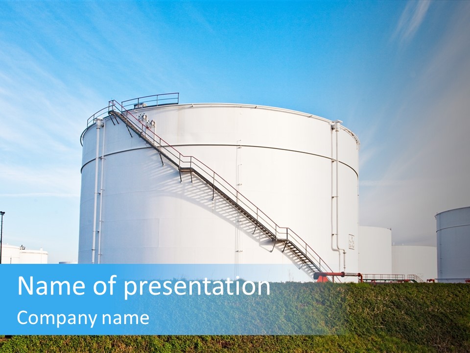 Architecture Energy Chemistry PowerPoint Template