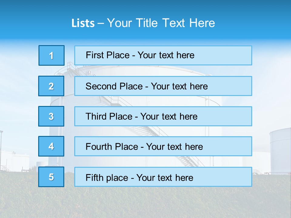 Architecture Energy Chemistry PowerPoint Template