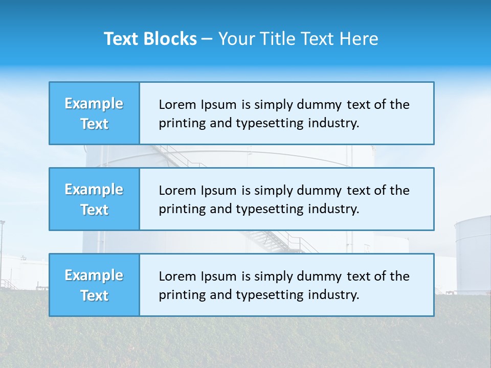 Architecture Energy Chemistry PowerPoint Template