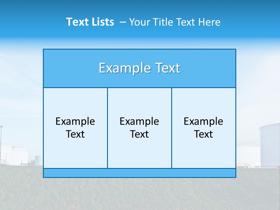 Architecture Energy Chemistry PowerPoint Template