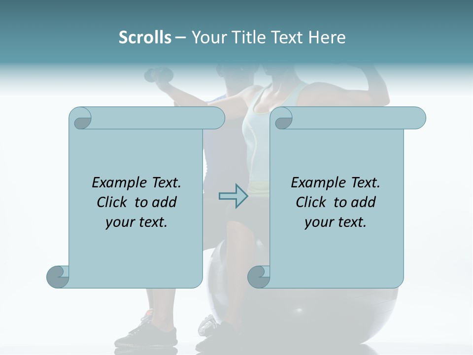 Coach Space Copyspace PowerPoint Template